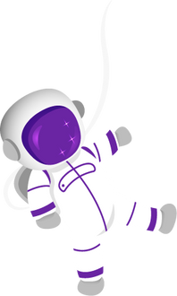 Astronaut in space